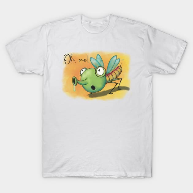 Funny cute fantasy mosquito T-Shirt by marina63